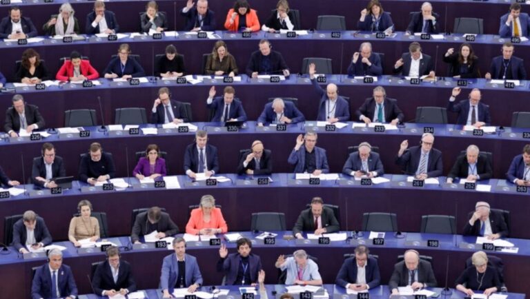 european elections 2024 how is the parliament divided